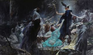 Souls on the Banks of the Acheron by Adolf Hirémy-Hirschl