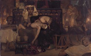 Death of the Pharaoh's Firstborn Son by Lawrence Alma-Tadema