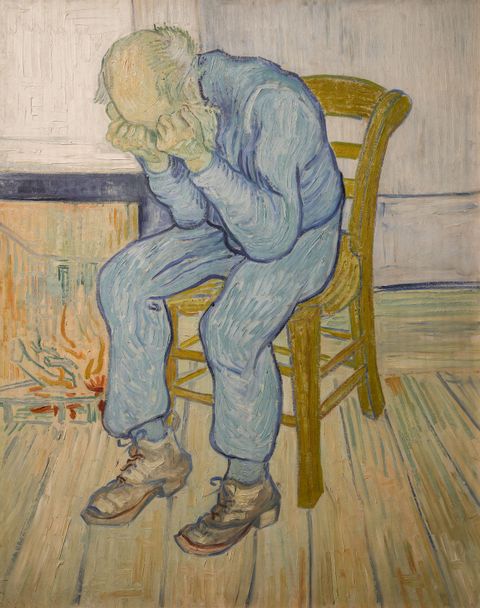 At Eternity's Gate by Vincent van Gogh