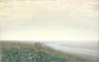 Dnieper in the morning by Arkhip Kuindzhi