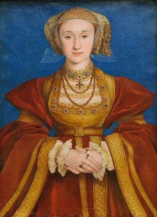 Betrothal portrait of Anne of Cleves by Hans Holbein the Younger