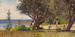 The Sunny South by Tom Roberts
